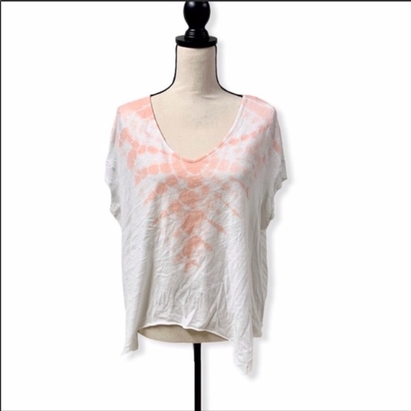 Free People  - Double Team Tie Dye Tee - Small - Picture 3 of 11